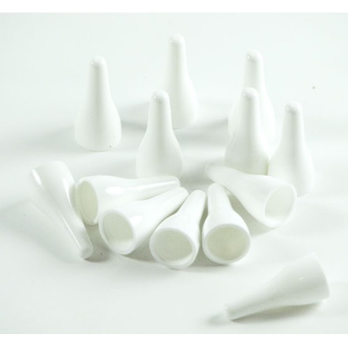 Pionek do gry plastik zwykły - biały - 1 szt.
