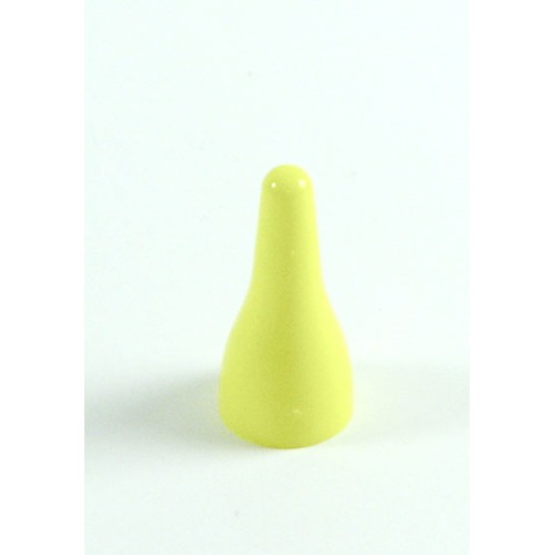 Pionek do gry plastik zwykły - żółty - 1 szt.