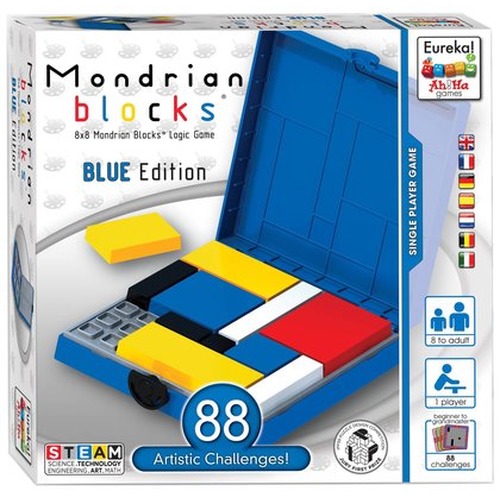 Ah!Ha - Blok Mondriana (niebieski) - gra logiczna
