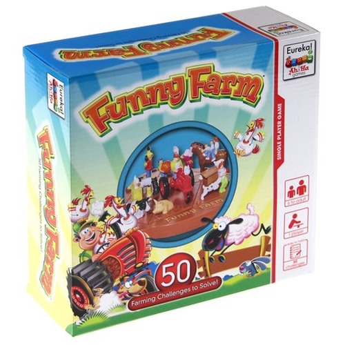 Ah!Ha - Wesoła farma / Funny Farm - gra logiczna