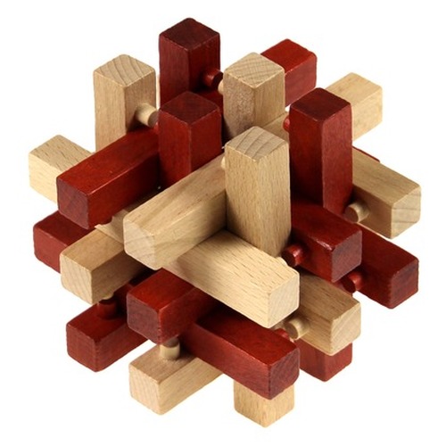 Łamigłówka drewniana Cube (691)