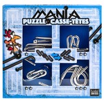 Łamigłówki metalowe 4 szt. PUZZLE MANIA ZESTAW NIEBIESKI
