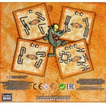 Łamigłówki metalowe 4 szt. PUZZLE MANIA ZESTAW POMARAŃCZOWY