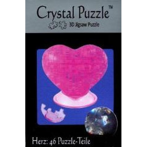 Crystal puzzle Serce