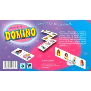 Domino obrazkowe - Dziewczyny
