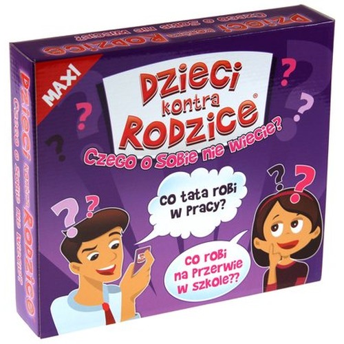Dzieci kontra Rodzice - Czego o sobie nie wiecie? (MAXI)