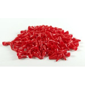 Pionek do gry plastik zwykły - czerwony - 1 szt.