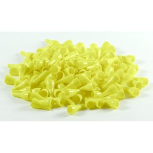 Pionek do gry plastik zwykły - żółty - 1 szt.