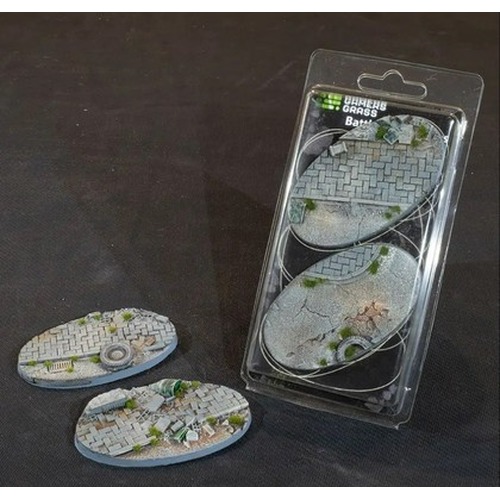 Gamers Grass: Bases Oval - Urban Warfare 90 mm (2 szt.)