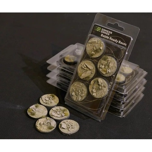 Gamers Grass: Bases Round - Arid Steppe 40 mm (5 szt.)