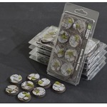 Gamers Grass: Bases Round - Temple 32mm (8 szt.)