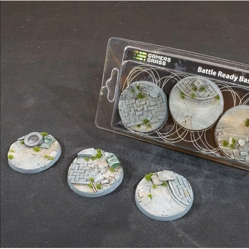 Gamers Grass: Bases Round - Urban Warfare 50mm (3 szt.)