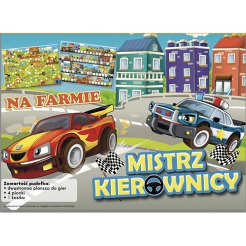 Gra Planszowa - Na Farmie + Mistrz Kierownicy