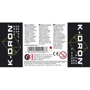 K-Dron - Łamacz głów (czerwono-biały)