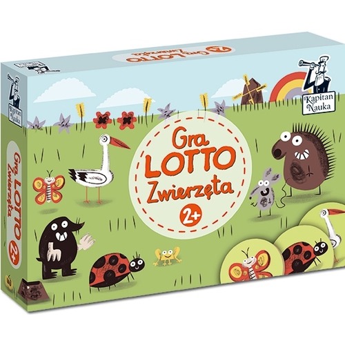 Kapitan Nauka - Gra Lotto - Zwierzęta 2+