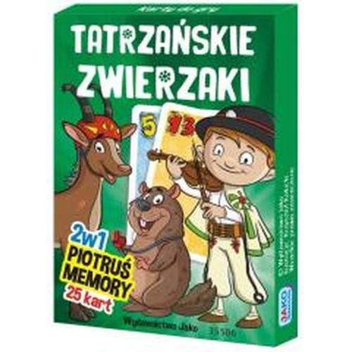 Karty Piotruś/Memory. Tatrzańskie Zwierzaki