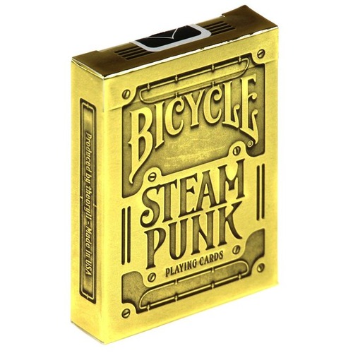 Karty Steampunk Gold (Premium) (Bicycle)