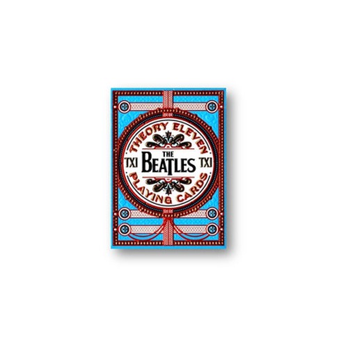 Karty The Beatles talia niebieska