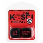 Kości Miłości 30 latka (czerwono-czarne)