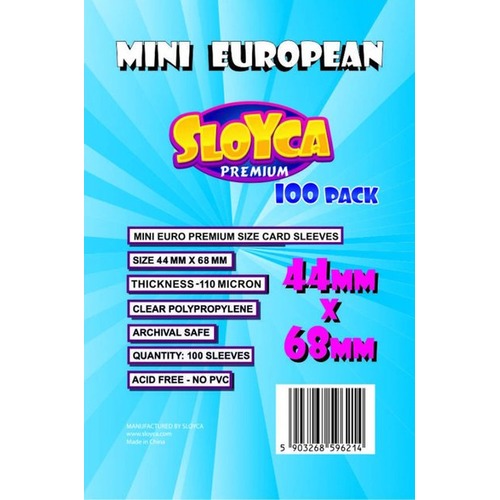 Koszulki na karty - Mini European Premium (44x68 mm) - 100 szt.