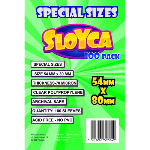 Koszulki na karty - Special Sizes (54x80 mm) - 100 szt.