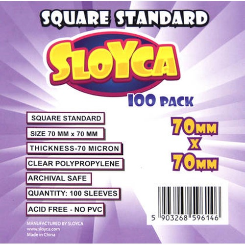 Koszulki na karty - Square Standard (70x70 mm) - 100 szt.