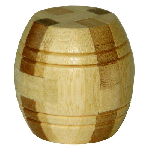 Łamigłówka 3D BAMBOO - Barrel - poziom 3/4