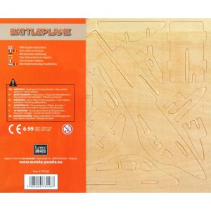 Łamigłówka drewniana Gepetto - Myśliwiec (Battleplane)