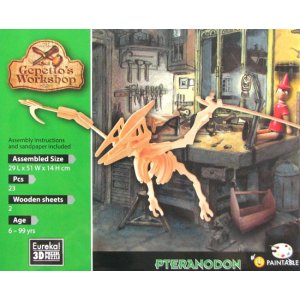 Łamigłówka drewniana Gepetto - Pteranodon (Pteranodon)