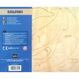 Łamigłówka drewniana Gepetto - Delfin (Dolphin)