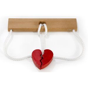 Łamigłówka kolorowa Puzzle Broken Heart - poziom 2/4