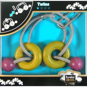 Łamigłówka kolorowa Puzzle Twins - poziom 1/4