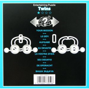 Łamigłówka kolorowa Puzzle Twins - poziom 1/4