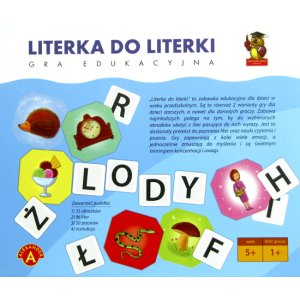Literka do literki - gra dla przedszkolaków