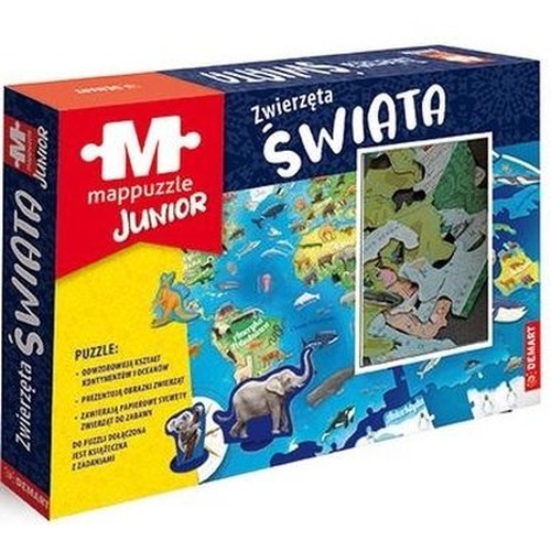 Mappuzzle Junior - Zwierzęta świata