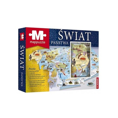 Mappuzzle - Świat Państwa