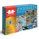 Mappuzzle - Zwierzęta świata