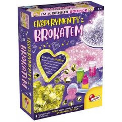 Mały Geniusz - Eksperymenty z brokatem
