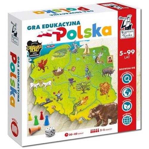 Polska - gra edukacyjna (wydanie II)