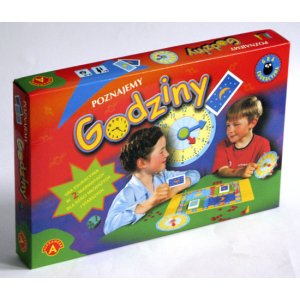 Poznajemy godziny - gra edukacyjna