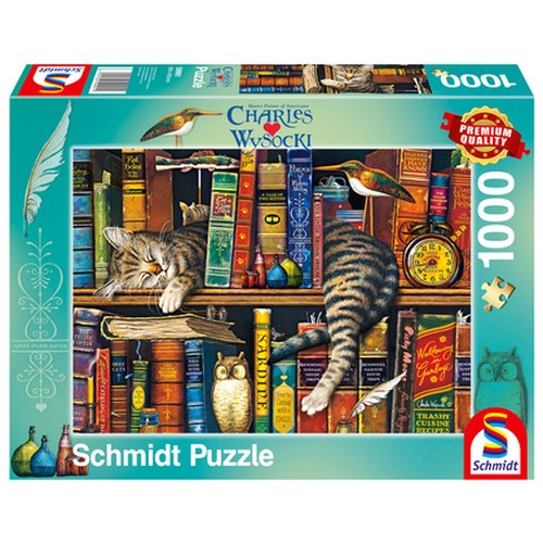 PQ Puzzle 1000 el. CHARLES WYSOCKI Fryderyk - Pisarz