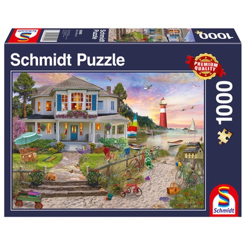 PQ Puzzle 1000 el. Dom na plaży