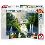 PQ Puzzle 1000 el. GEORGIA FELLENBERG Zaczarowany wodospad