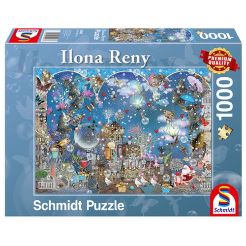 PQ Puzzle 1000 el. ILONA RENY Błękitne niebo w Boże Narodzenie