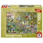 PQ Puzzle 1000 el. ILONA RENY Papugi w dżungli