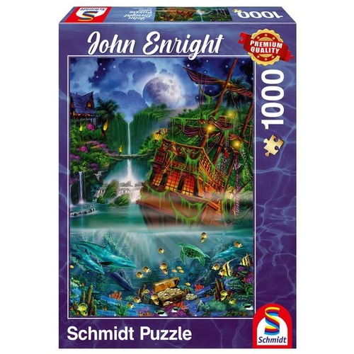 PQ Puzzle 1000 el. JOHN ENRIGHT Zatopiony skarb