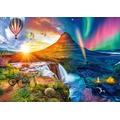 PQ Puzzle 1000 el. LARS STEWART Islandia (Dzień / Noc)