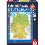 PQ Puzzle 1000 el. Mapa Niemiec