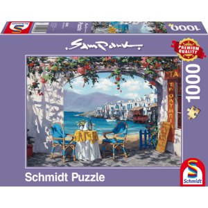 PQ Puzzle 1000 el. SAM PARK Rendez-vous w Mykonos