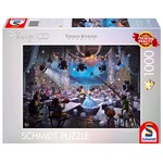 PQ Puzzle 1000 el. THOMAS KINKADE 100 lat Disneya - Jubileuszowy taniec (Disney)